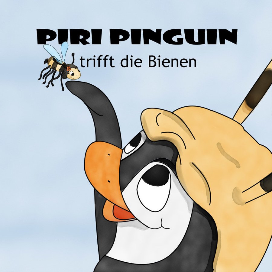 Kinderbuch Piri Pinguin mit Arbeitsblätter